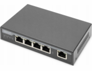 DIGITUS 4portový gigabitový extender 4PPoE, 802.3at, 60 W