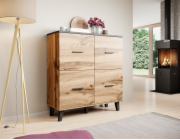 Cama LOTTA KOM110 4D WOT+B skřínka do obývacího pokoje 4 dveře/dveří