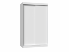 Topeshop IGA 120 BIEL B KPL skříň/šatník do ložnice 7 pol...