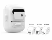 IMMAX digitální bluetooth SMART tiskárna štítků/ rozlišení tisku 203 dpi/ USB-C + samolepící etikety DTS02 + DTS04