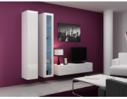 Cama RTV VIGO140 b/b televizní stolek/nábytek k multimediálnímu vybavení