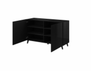 Příborník Cama 2D REJA černý lesk/černý lesk