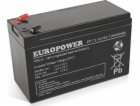 Baterie AGM řady EUROPOWER EP 12V 7,2Ah (životnost 6-9 let)
