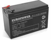 Baterie AGM řady EUROPOWER EP 12V 7,2Ah (životnost 6-9 let)