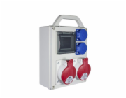 Modulární panel R-BOX 240R-4 B.1702RD, 4 moduly, 16A IP44