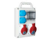 Modulární panel R-BOX B.SLIM-4S-2-S, 4 mod., 16A/32A IP44