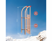 Dřevěné saně OUTLINER DTL 50100, 100 cm