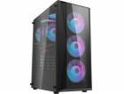 Darkflash DK352 Plus computer case + 4 fans (black)