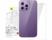 Čiré pouzdro Baseus iPhone 14 ProMax + tvrzené sklo