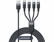 Datový kabel USB Joyroom S-1T4018A18 4v1 USB-C / Lightning / 3,5A / 1,2 m (černý)