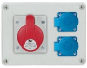 Panel R-BOX 190 B.1602-S, 16A IP44