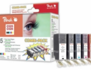 PEACH kompatibilní cartridge Canon PGI-525/CLI-526 MultiPack, 2xBlack, Cyan, Magenta, Yellow, 19ml, 4x10ml