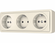 Zásuvka trojitá VILMA SL+250, s ven, kaulo sp