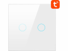 Smart Light Switch WiFi Avatto TS02-EU-W2 2 Way TUYA (white)