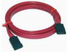 Digitus SATA - SATA, 0,5 m, červená (AKSATA050/AKSATA050IMP)
