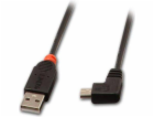 Lindy USB-A - miniUSB USB kabel 2 m černý (31972)