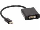 Akyga DisplayPort Mini - DVI-I AV adaptér černý (AK-AD-37)
