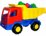 Wader Set č. 186 sklápěč + bloky Super-mix - 9097