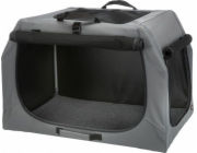 Trixie Easy Soft Kennel, bouda pro psa, šedá, S–M: 71 × 49 × 51 cm