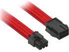Nanoxia PCIe 6-pin - PCIe 6-pin, 0,3 m, červená (NX6PV3ER)