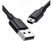 Ugreen kabel USB - mini USB 480 Mbps 2 m US132 (černý)