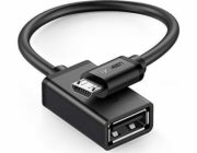 Ugreen microUSB - USB USB adaptér černý (10396)