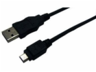 LogiLink USB-A - miniUSB USB kabel 1,8 m černý (CU0014)