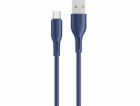 Usams USB-A - microUSB USB kabel 1 m Modrý (SJ502USB03)
