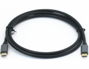 kabel USB-C – USB-C USB 1 m černý (128354)