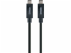 Schwaiger USB-C - USB-C kabel USB 1 m černý (LK101C531)