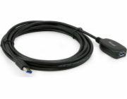 kabel USB-A – USB-A USB 5 m černý (133346)