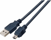 USB EFB USB-A - miniUSB kabel 3 m černý (K5250SW.3V2)