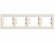 Schneider Electric Quadruple rám Asfora horizontální krémová EPH5800423