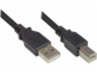Montis USB-A - USB-B USB kabel 1,8 m černý (MT050)