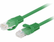 PATCHCORD KAT.5E UTP 1.5M ZIELONY FLUKE PASSED LANBERG 10-PACK