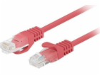 PATCHCORD KAT.6 UTP 0.5M CZERWONY FLUKE PASSED LANBERG 10...