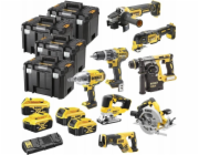 Akumulátorová sada DEWALT DCK865P4T, 18V, příklepová vrtačka