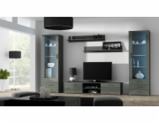 Cama SOHO POL SZ police Plovoucí police Montované na zeď Dřevotřískové desky Šedá
