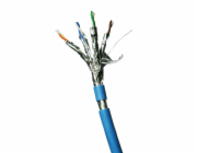 Datacom 1215 F/FTP drát CAT6A LSOH, Eca, 500m, modrý DATACOM F/FTP drát CAT6A Eca LSOH 500m cívka modrý