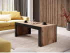 Lavice/stůl Cama MILA 120x60x50 dub wotan + černá