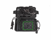 Survival píšťalka GUARD WHISTLE hliníková černá (YC-010-BL)