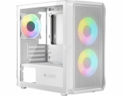 Logic PORTOS ARGB MINI skříň USB 3.0 Bílá