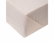 BAVLNĚNÉ prostěradlo 240X260 CM PÍSKOVÁ