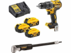 DEWALT ŠROUBOVÁK 18V DCD791P3A 70/27Nm 3x5,0Ah BL +PRAVÝ ...