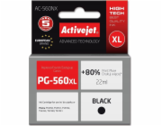 Activejet AC-560NX Tiskový inkoust pro Canon, náhrada Canon PG-560XL; Supreme; 22 ml; černý