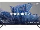KIVI - 32 , HD, Google Android TV, Black, 1366x768, 60 Hz...