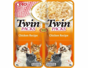 INABA Twin Packs Chicken Mono - pamlsek pro kočky - 2 x 40g