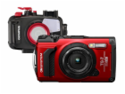 Digitální fotoaparát OM SYSTEM TG-7 red diving kit - limi...