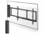 NEDIS nástěnný TV držák/ 32 - 75 "/ nosnost 50 kg/ motorizovaný/ otočný/ vzdálenost od stěny 56 mm/ dálkové ovl./ ocel