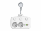 Napájecí lišta s 2 zásuvkami AC, 3x USB, USB-C, LDNIO SE2...